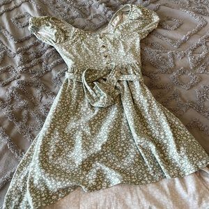 High low puff sleeve dress xs.